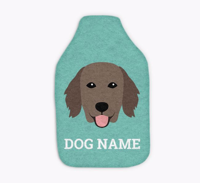 Name And Icon: Personalized {breedFullName} Hot Water Bottle